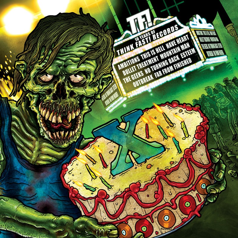THE GEEKS — 10 YEARS OF THINK FAST! (2011) album cover